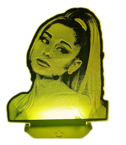 Lámpara Led Ariana Grande | Acrílico 3d