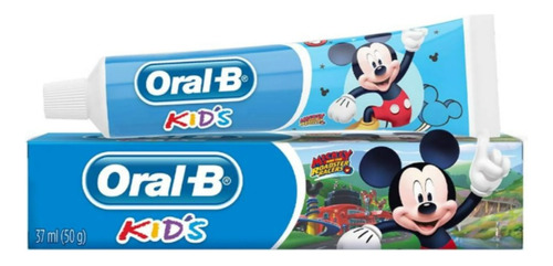 Pasta Dental Para Niños Oral-b Kids Mickey Mouse 37ml Chicle