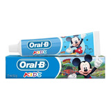 Pasta Dental Para Niños Oral-b Kids Mickey Mouse 37ml Chicle