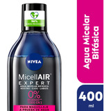 Agua Micelar Bifásica Nivea Micellair Black Expert 400 Ml