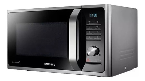 Microondas Samsung Mg23f3k3tas/bg-23lts 800w Grill Gris 3512