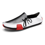 Zapatos Casual Hombre Cuero Suave Mocasines