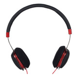 Auricular Profesional Vincha Over Ear Alctron He120 Color Rojo