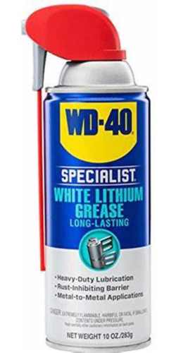 Spray De Grasa De Litio Blanca Protectora Wd-40 Xchws P