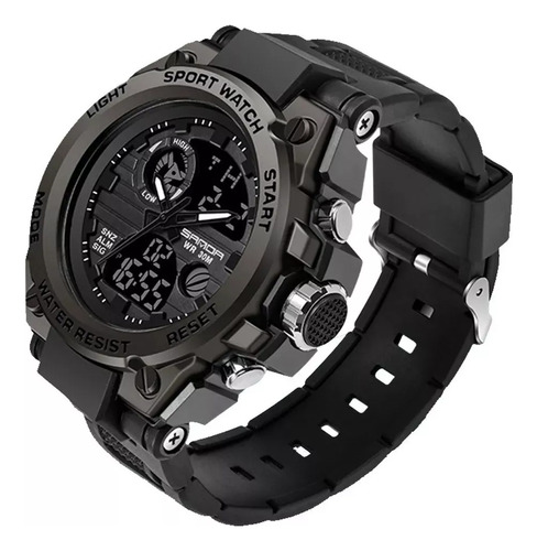 Reloj Táctico Militar Impermeable Dual Analógico Y Digital×1