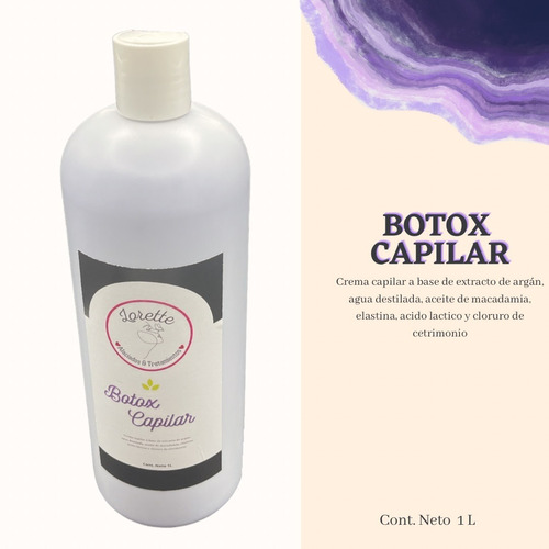 Botox Capilar 1 Litro Lorette