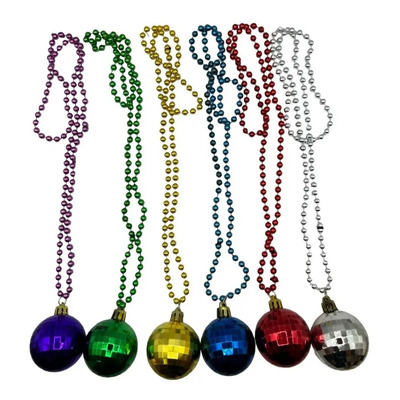 20 Collar Bola Disco Espejo Fiesta Retro 80s Evento Boda | MercadoLibre