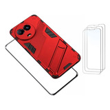 Funda Para Realme 11 5g Punk Estilo Amor Tener Vidrio-a