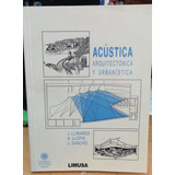 Libro Acustica Arquitectonica Y Urbanistica