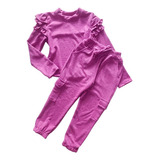 Conjunto Feminino Infantil Roupa De Inverno Blogueirinha 