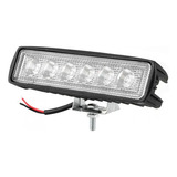 Faro Auxiliar Barra 6 Led 18w 12v 24v Alta Potencia