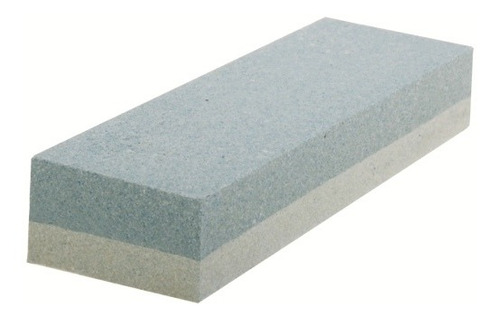 Piedra Afilar 8  Rectangular 2 Granos Óxido De Aluminio