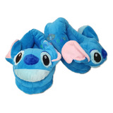 Pantuflas Stitch  Excelente Calidad Y Bordado Talla 18-21