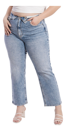 Pantalón Straight Curvy Balam  Bl6553