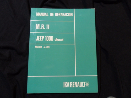 Manual Reparacion Mr11 Motor Jeep Gladiator Diesel Perkins