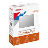 Toshiba Canvio Flex Portable Portable Drito Duro 4tb Silver
