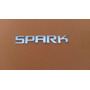 Emblema Spark Chevrolet  En Metal  Pulido Chevrolet Spark