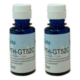 2 Tintas Compatible Con Hp Gt52 Cian 115 410 319 Gt52c