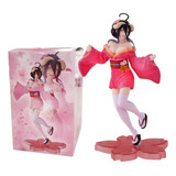 Figura Albedo Con Kimono De Sakura Del Anime Overlord 18cm
