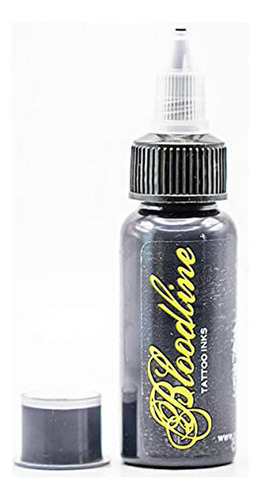 Tinta Para Tatuajes Bloodline Flash Gray - 1 Oz (30 Ml)