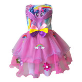 Vestido Fiesta Tutú Niña My Little Pony Unicornio