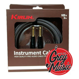 Cable Para Guitarra Bajo Kirlin Iwb-201bfgl-20 6 M Plug Plug