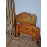 Cama De 1 Plaza Madera Maciza Cedro