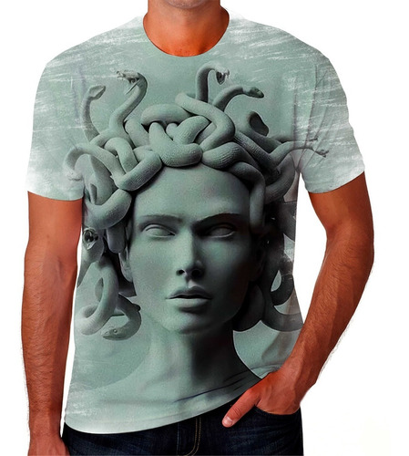 Camiseta Camisa Envio Rápido Medusa Mitologia Grega 11