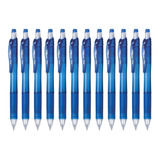 Lapicero Portaminas Pentel Energize-x Pl105 0.5 Mm 12 Piezas