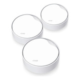 Tp-link, Sistema Wifi 6 Mesh Ai Ax3000, Deco X50-poe 3-pack Color Blanco