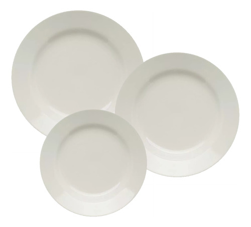 Set De Vajilla X12 Platos Biona Donna De Ceramica Kuchen