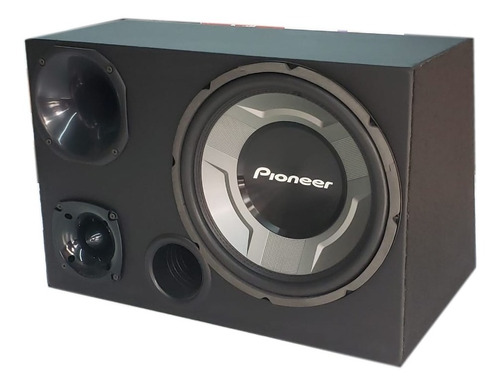 Cara Preta Trio Completa Pioneer Som Carro 550wrms Forte D+