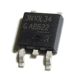 3n10l34 N Channel Mosfet, 100v 30a, Dpak, To-252