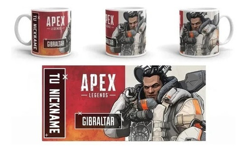 Apex Legends Taza Personalizada Con Tu Nickname