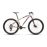 Bicicleta Mtb Sense Fun Comp 2021/22 Freio Hidráulico 2x8v Tamanho Do Quadro M 17 (171~177 Cm) Cor Cinza/roxo