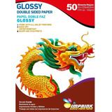 Papel Foto Glossy Doble Faz A3+(33x48) 300gr/50 Hojas