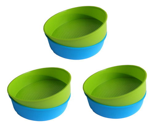 3x Silicone Mold Bakeware 26 Cm/10 Inch Bol Shaped 1
