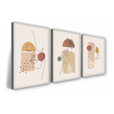 Quadros Decorativos Canvas Sala Quarto Mulher Abstrato Luxo