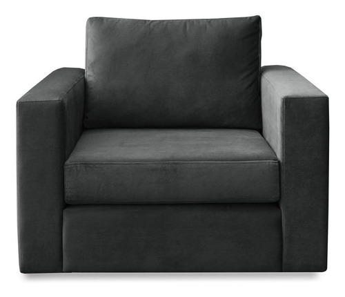 Sillon Sofa Cubo 1 Cuerpo Talampaya Chenille Premium