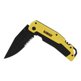 Dewalt Dwht10313 - Cuchillo De Bolsillo Plegable Prémium Mango Amarillo