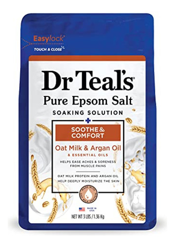Sal De Baño Dr Teal's Pure Epsom Salt, Calma Y Reconforta Co