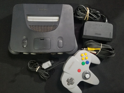 Consola Nintendo 64 + Control + Cables