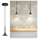 Colgante Negro Para Isla De Cocina, Accesorios Colgantes Reg