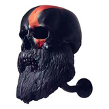 Cvz Soporte De Pared Para Casco De Calavera De Motocicleta