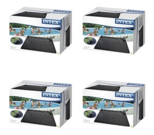 Tapete Calentador Solar Para Albercas 4 Pack Intex