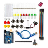 Kit Eletronica Compatível Com Arduino Para Iniciantes