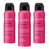 Combo Desodorante Aerosol Antitranspirante Nativa Spa Ameixa