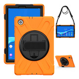 For Lenovo Tab M10 Hd 2nd Gen Tb-x306x Silicone + Pc Case