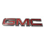 Emblema Gmc Rojo Prisma Grande 