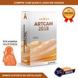 Artcam 2018 + Pack Tábuas De Carne + 50 Mil Vetores 